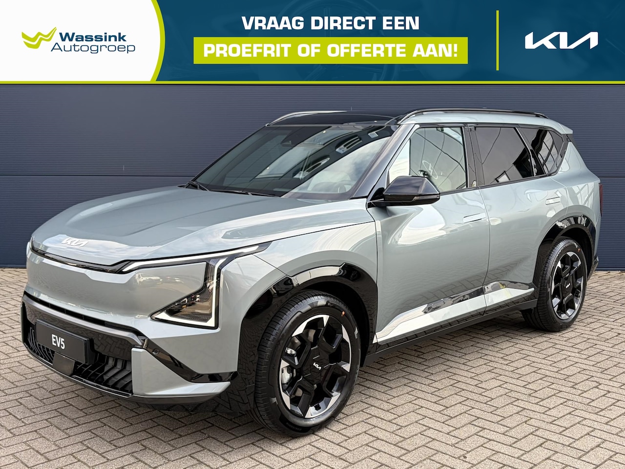 Kia EV5 - 81,4 kWh 217pk 2WD GT-Line Business Edition | Navigatie | Parkeersensoren | Parkeercamera - AutoWereld.nl