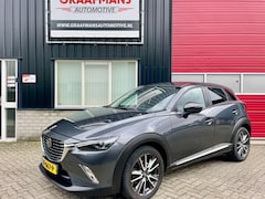 Mazda CX-3 - 2.0 SkyActiv-G 120 GT-M 2WD Navigatie, achteruitrijcamera, Leder, Head-up display, 18 inch velgen, Premium audio-insta