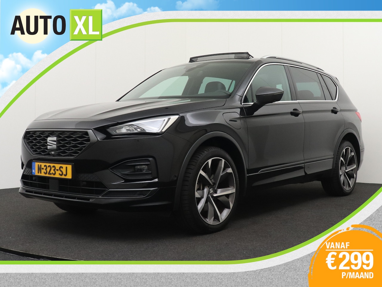 SEAT Tarraco - 1.4 TSI PHEV FR Pano-dak Leder Elek.Trekhaak Dodehoek Camera - AutoWereld.nl