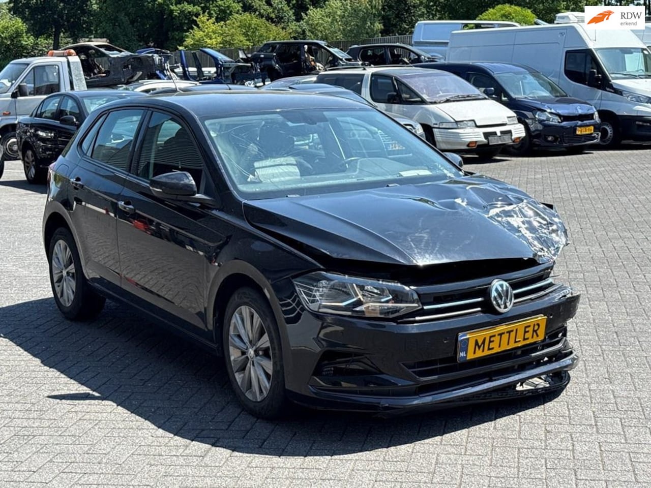 Volkswagen Polo - 1.0 TSI Highline 1.0 TSI Highline , Airco , PDC , Navi - AutoWereld.nl