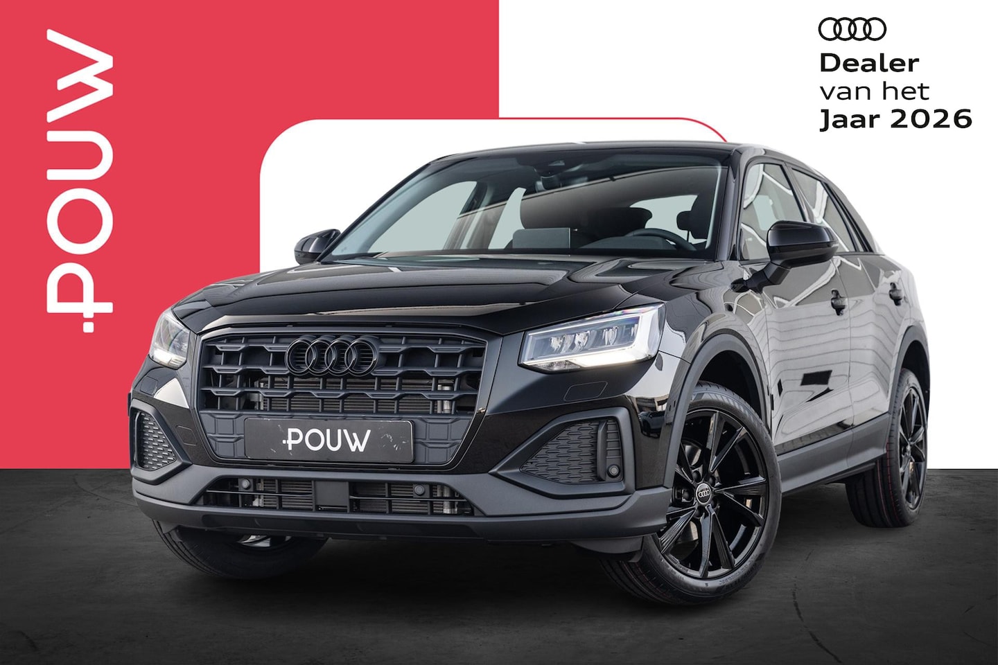 Audi Q2 - 35 TFSI 150pk S-tronic Pouw Black Edition | 18" Velgen | Cruise Control - AutoWereld.nl