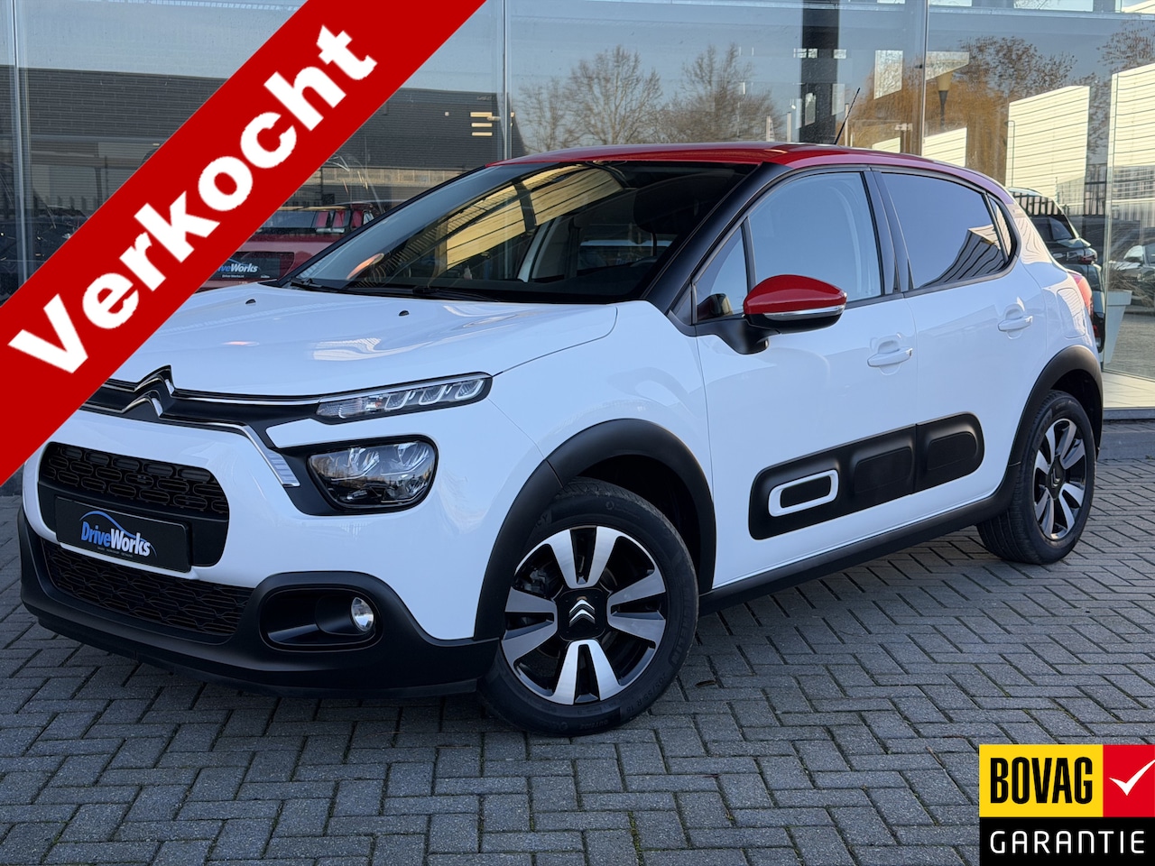 Citroën C3 - 1.2 PureTech Shine | Carplay | PDC | Lane Assist | Cruise Control Interesse, Proefrit? Bel - AutoWereld.nl
