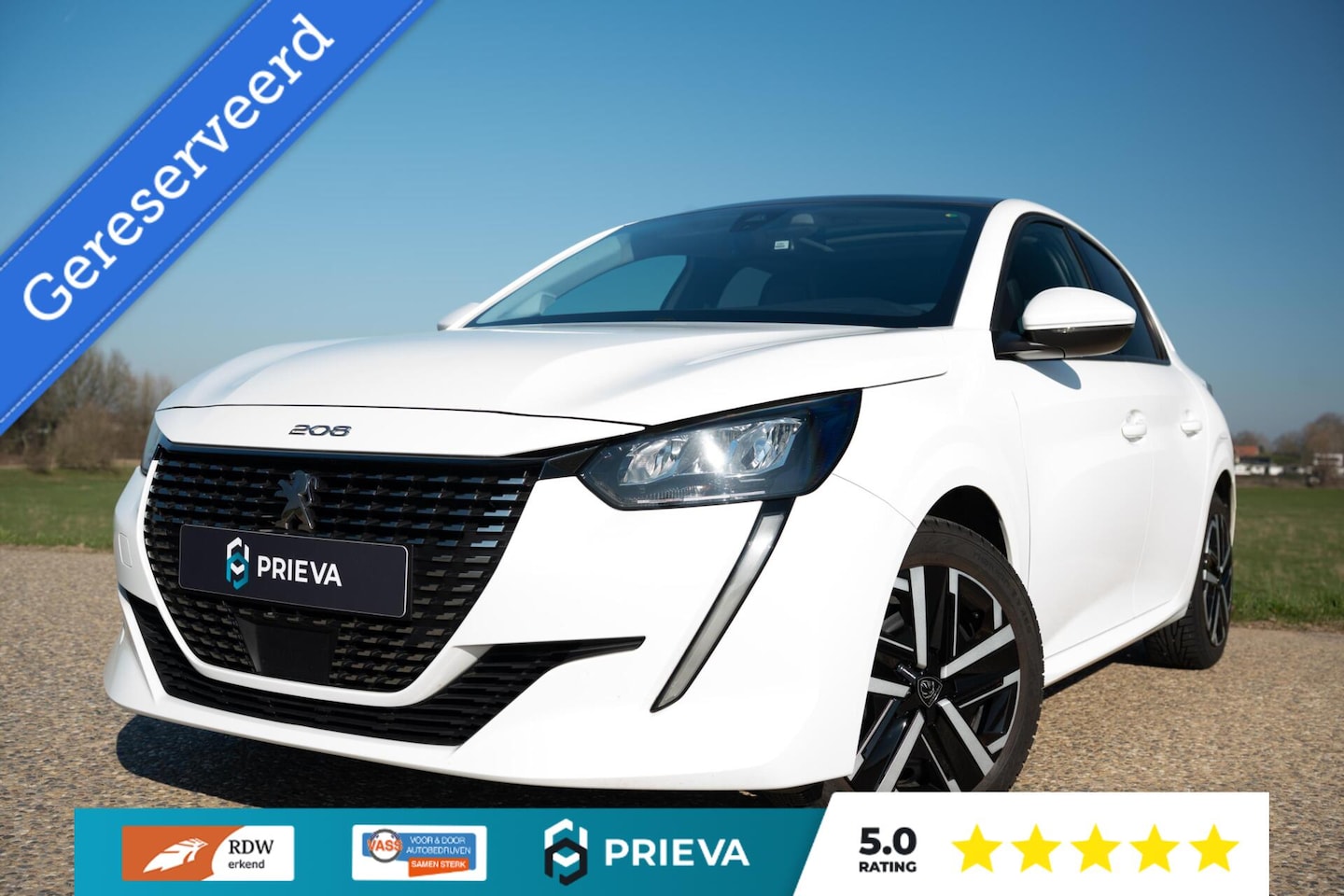 Peugeot 208 - 1.2 PureTech Allure *PANO*VIRTUAL*APPLE/ANDROID* - AutoWereld.nl
