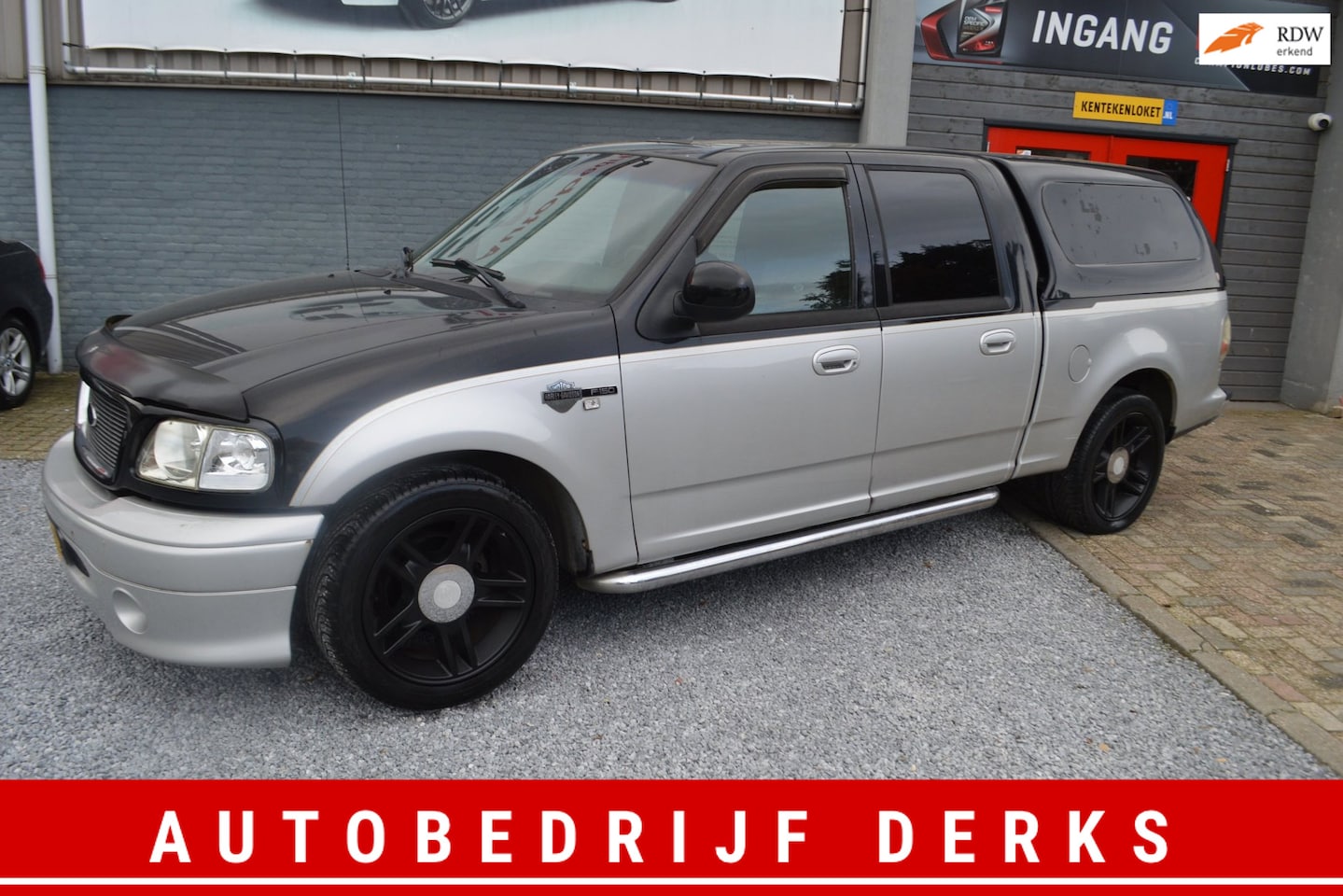 Ford F150 - USA 5.4 V8 LPG Supercab Harley Davidson Leer Airco Dubbele Cabine Trekhaak - AutoWereld.nl