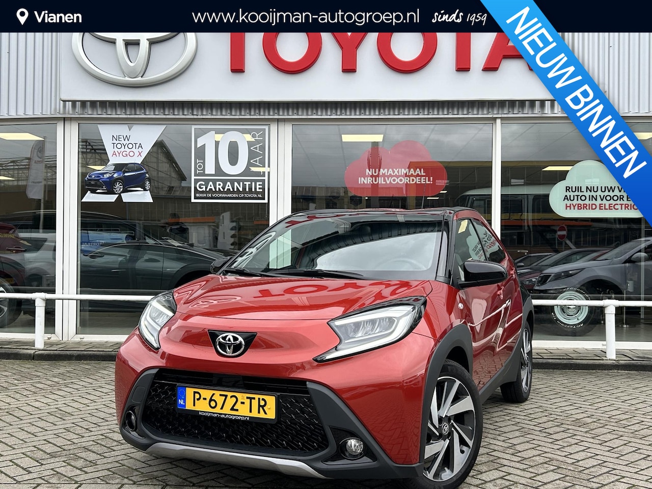 Toyota Aygo X - 1.0 VVT-i MT Envy Toyota Aygo X 1.0 VVT-i MT envy - AutoWereld.nl