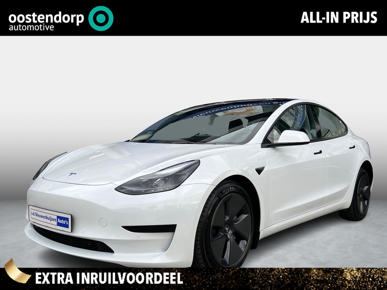 Tesla Model 3 - Standard RWD Plus | | Camera | Keyless | Info Jeroen: 0492-588 980 - AutoWereld.nl