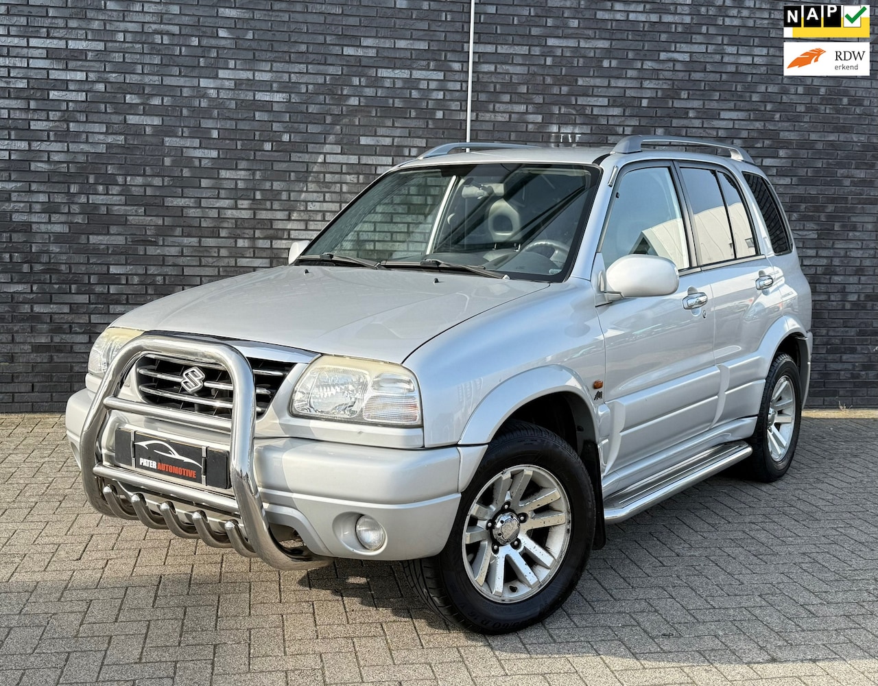 Suzuki Grand Vitara - 2.0 FreeStyle-3 Rhino|4x4|Hoge/Lage Gearing|1850kg Trekgewicht|Leder|128pk - AutoWereld.nl