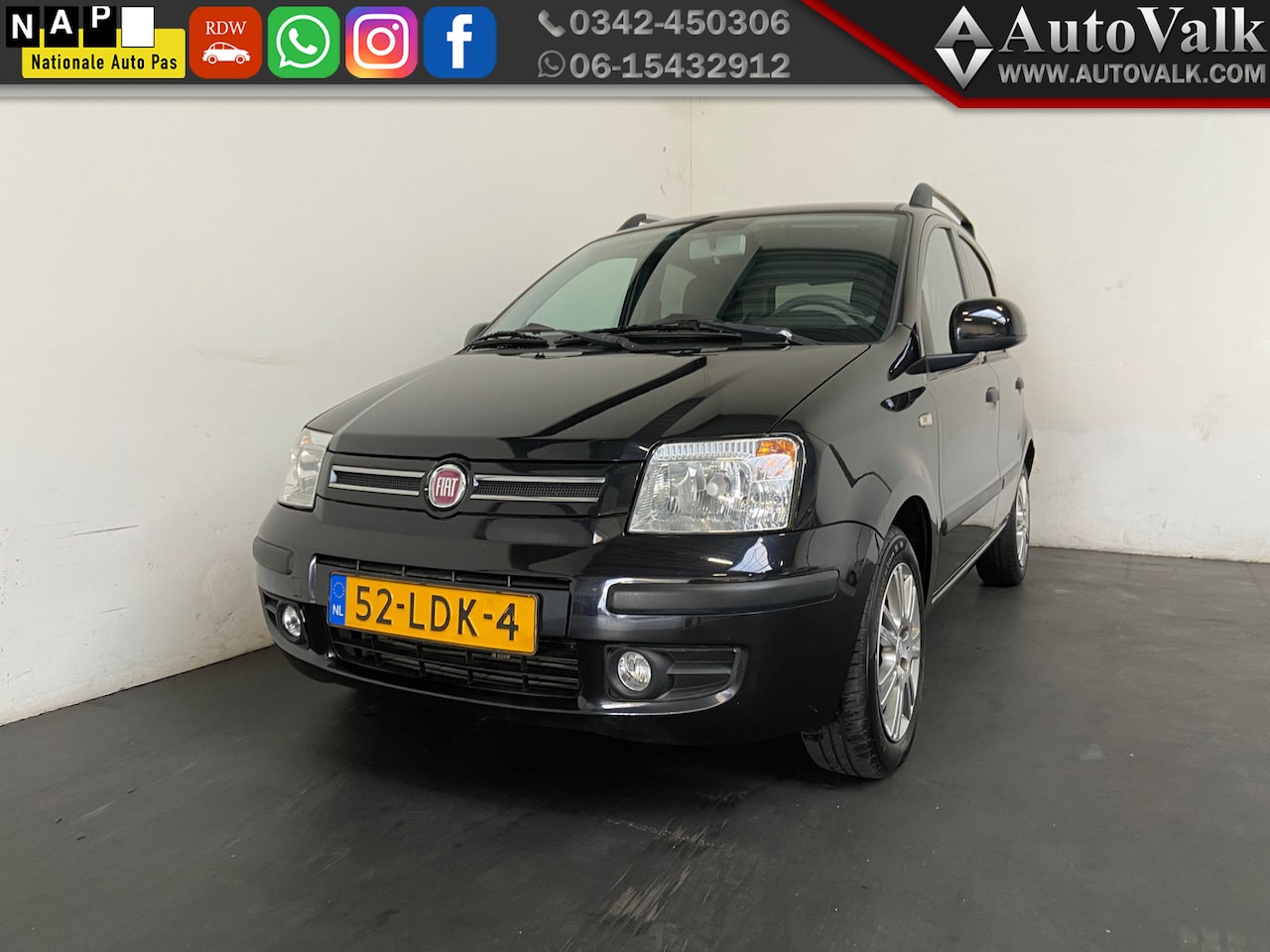 Fiat Panda - 1.2 Emotion 1.2 Emotion, Clima, Automaat! - AutoWereld.nl