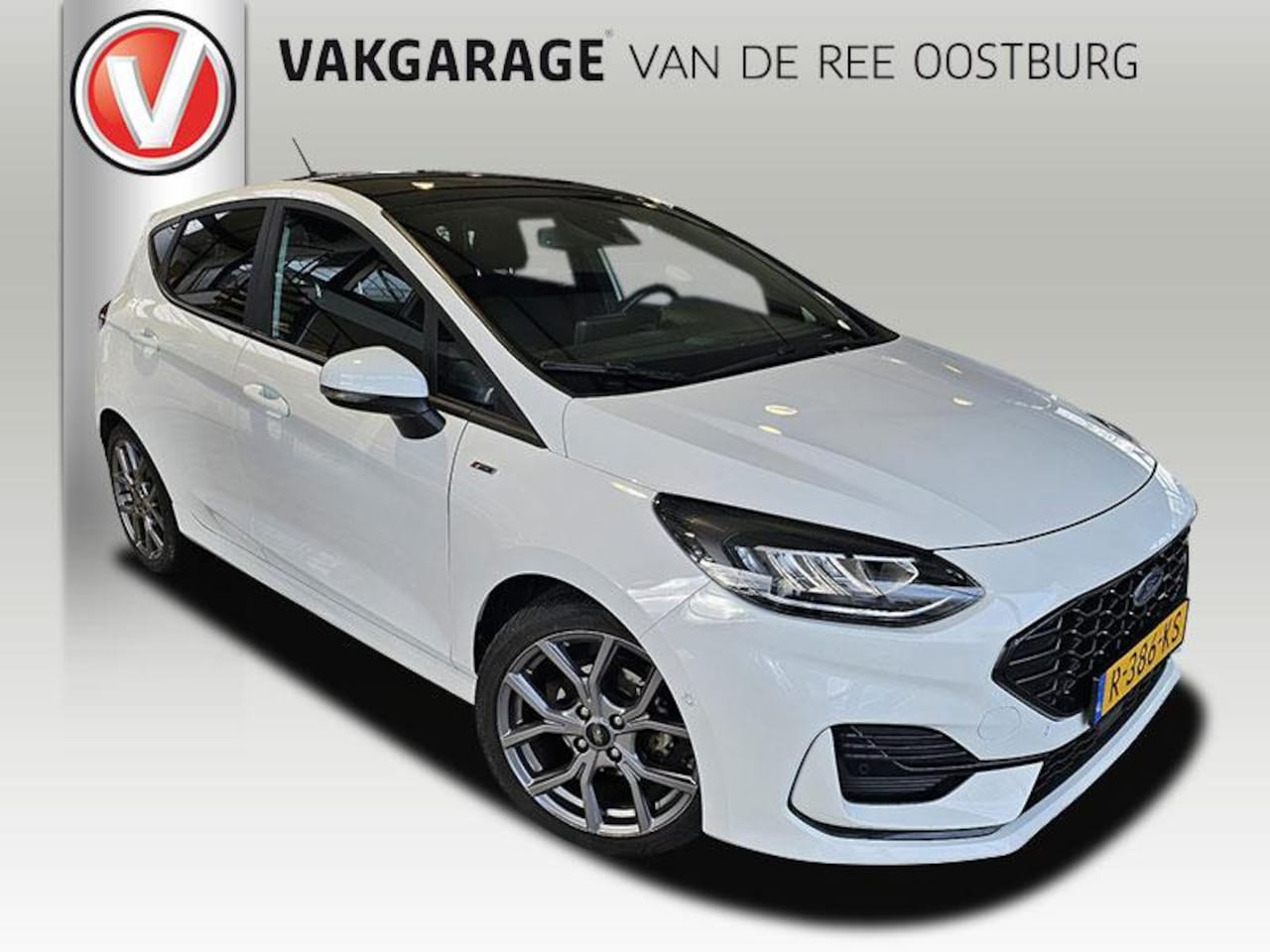 Ford Fiesta - 1.0 EcoBoost Hybrid ST-Line X 1.0 EcoBoost Hybrid ST-Line X - Panoramadak - AutoWereld.nl