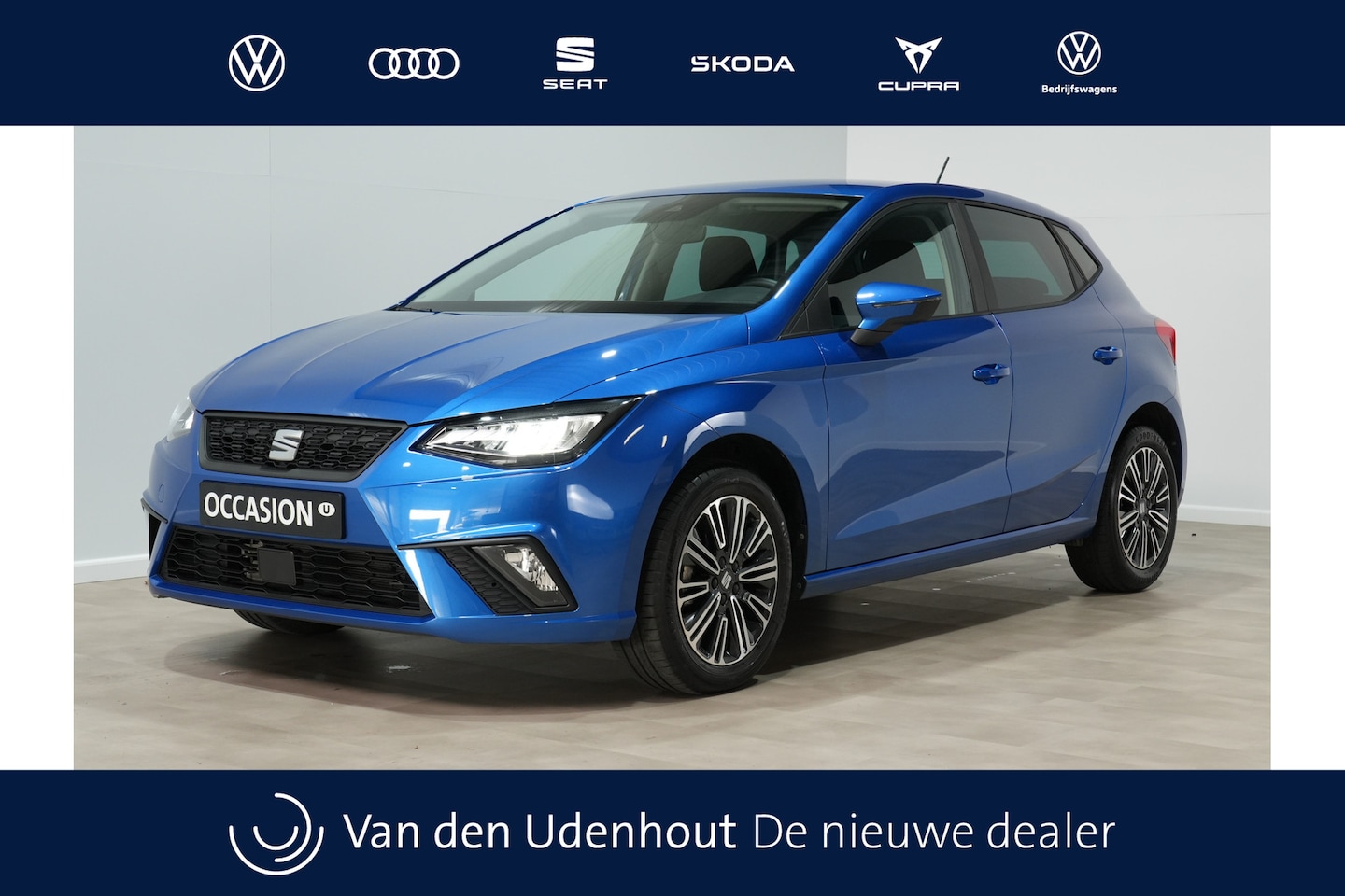 SEAT Ibiza - 1.0 TSI 95pk Style Navigatie via App Clima PDC 16"velgen Privacy glass - AutoWereld.nl