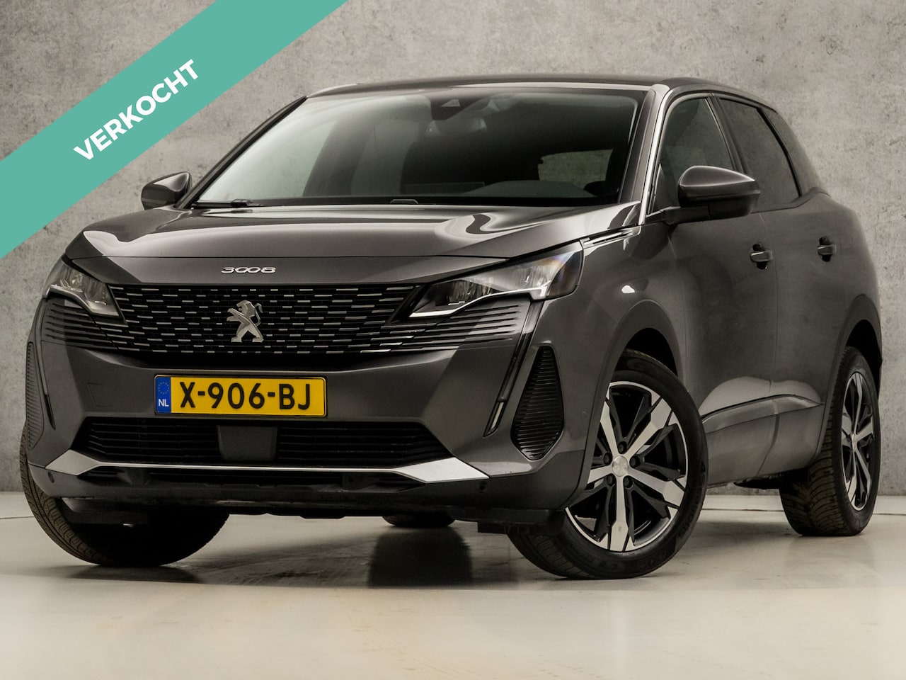 Peugeot 3008 - 1.2 PureTech Allure Sport Automaat (APPLE CARPLAY, GROOT NAVI, LEDER, 360 CAMERA, STOELVER - AutoWereld.nl