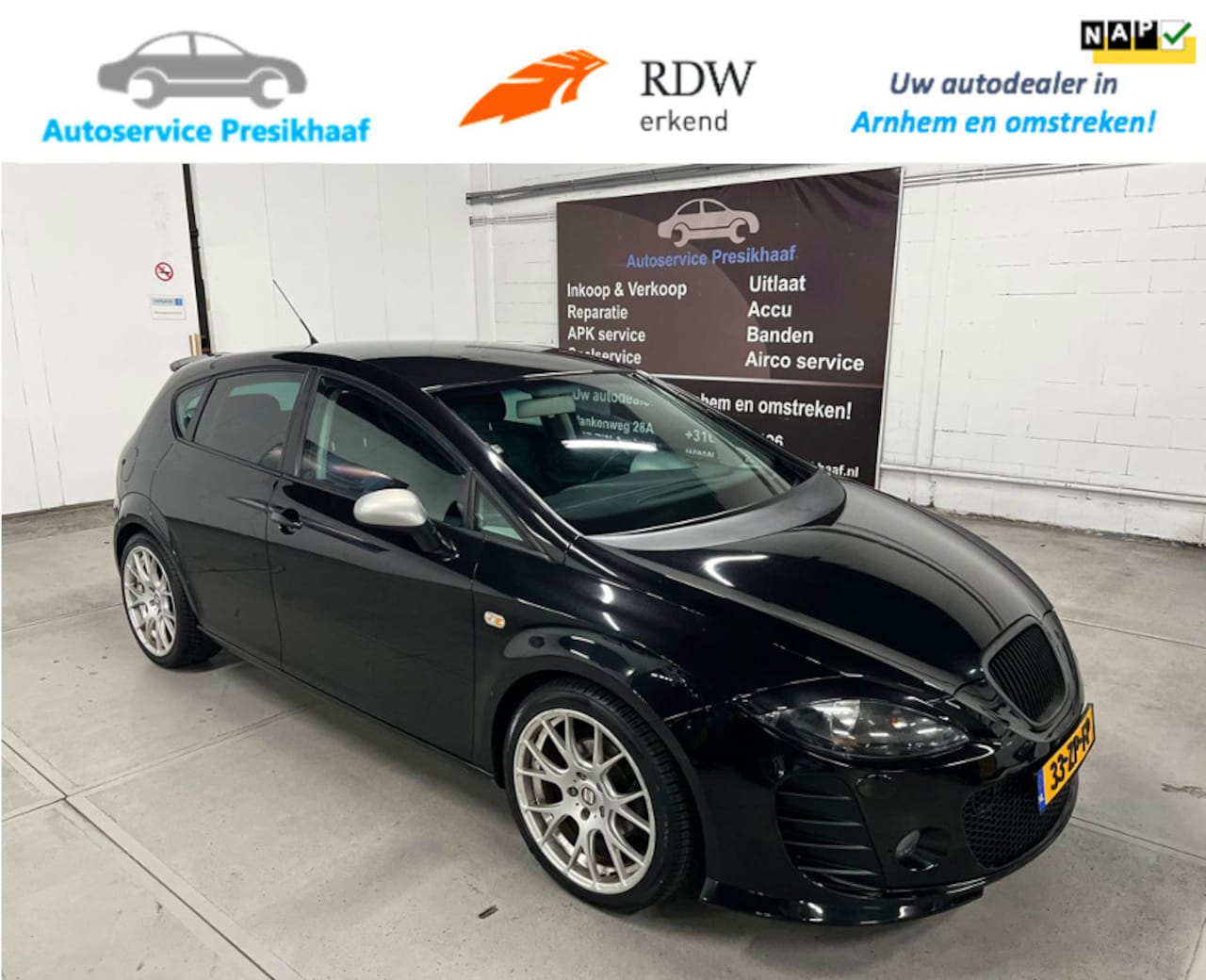 SEAT Leon - 1.6 Sport NAVIGATIE / 18" SPORTVELGEN / NW BANDEN - AutoWereld.nl