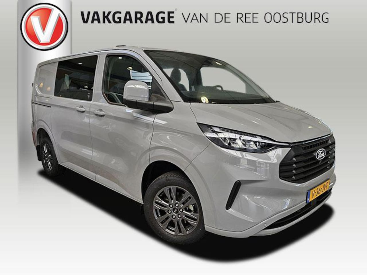 Ford Transit Custom - 300 2.0 TDCI L1H1 Limited DC Dubbel Cabine 136pk BPM VRIJ (voor bedrijven)  luxe dubbele c - AutoWereld.nl