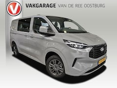 Ford Transit Custom - 300 2.0 TDCI L1H1 Limited DC Dubbel Cabine 136pk BPM VRIJ (voor bedrijven) luxe dubbele ca