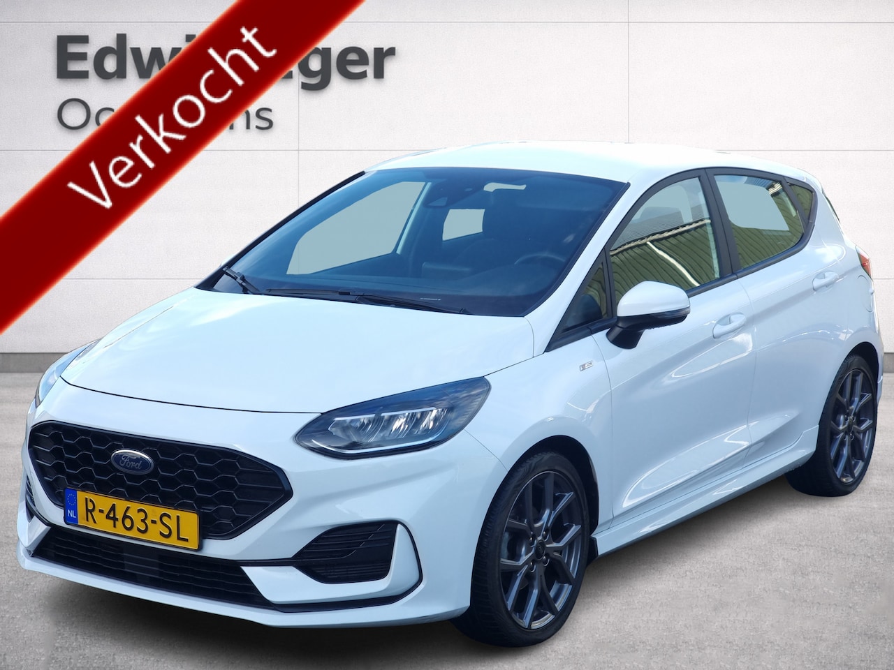Ford Fiesta - 1.0 EcoBoost Hybrid ST-Line | Apple Carplay | Andriod Auto | Led | Parkeersensoren - AutoWereld.nl
