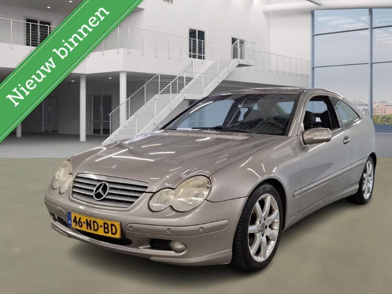 Mercedes-Benz C-klasse Sportcoupé - 180 K. Amice AIRCO CRUISE PSENS - AutoWereld.nl