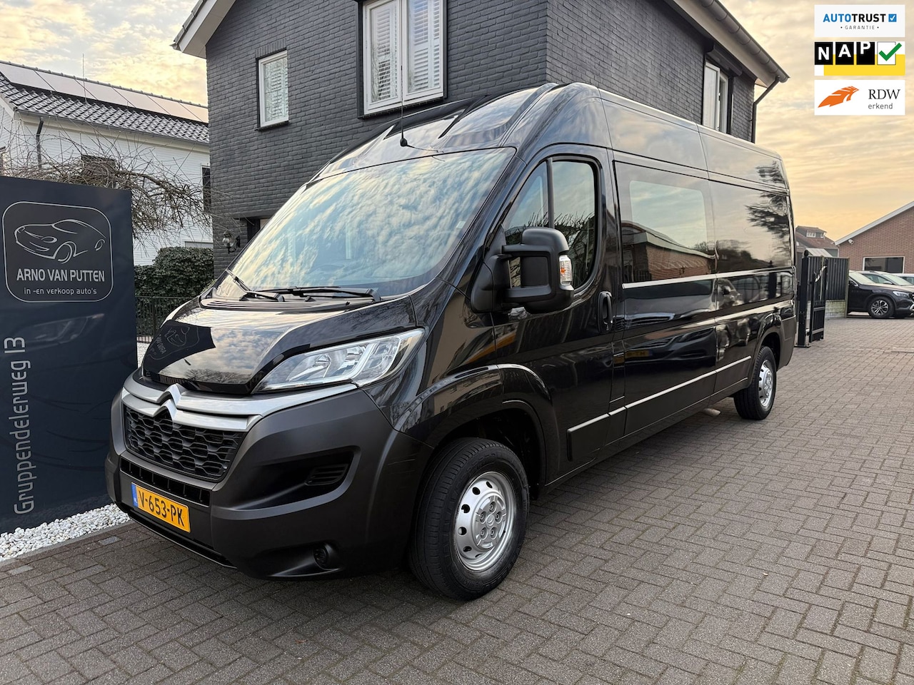 Citroën Jumper - 2.0 BlueHDi L3H2 Dubbele Cabine /Camera /Cruise /Airco /6 persoons - AutoWereld.nl