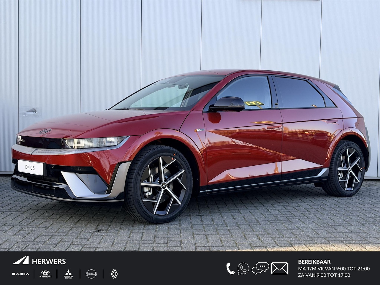 Hyundai IONIQ 5 - N Line Business 84 kWh / 570 KM WLTP / Stoelverwarming Voor + Achter / Stuurverwarming / D - AutoWereld.nl