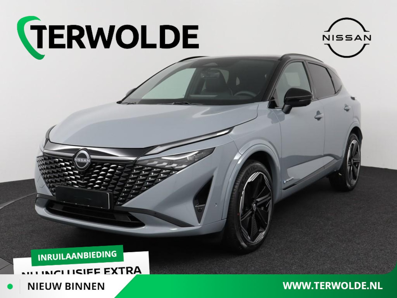 Nissan Qashqai - 1.5 e-Power N-Design | €3.000 korting | Panodak | Stoel, stuur, voorruitverwarming | Alcan - AutoWereld.nl