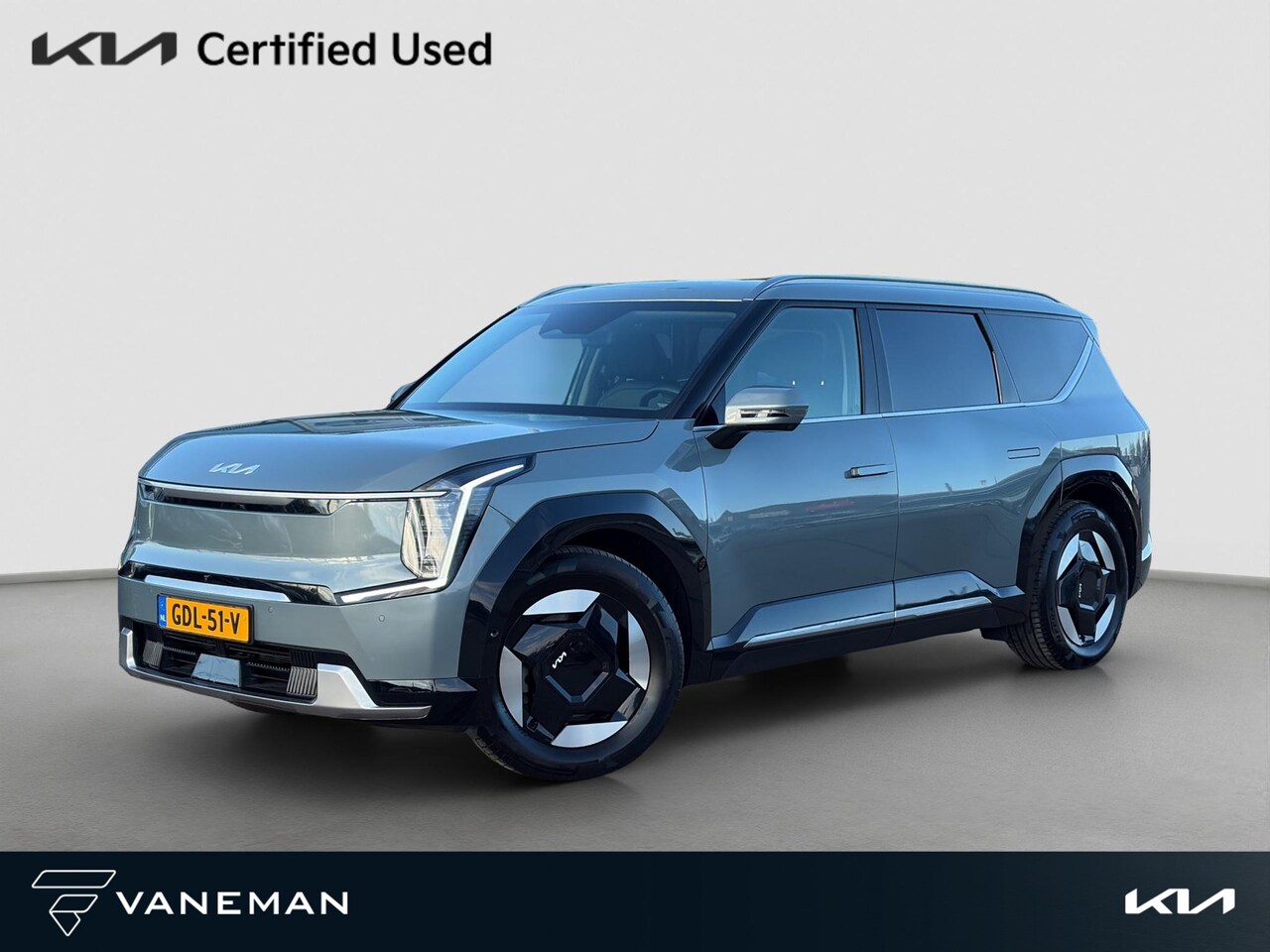 Kia EV9 - Plus 99.8 kWh Navigatie | 360-camera | Apple Carplay / Android Auto | Heads-up | Meridian - AutoWereld.nl