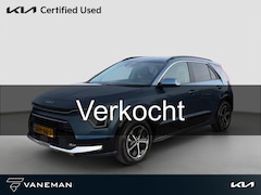 Kia Niro - 1.6 GDi Hybrid DynamicPlusLine HUD | Leder | Stoel- en Stuurverwarming | Adapt. Cruise | S