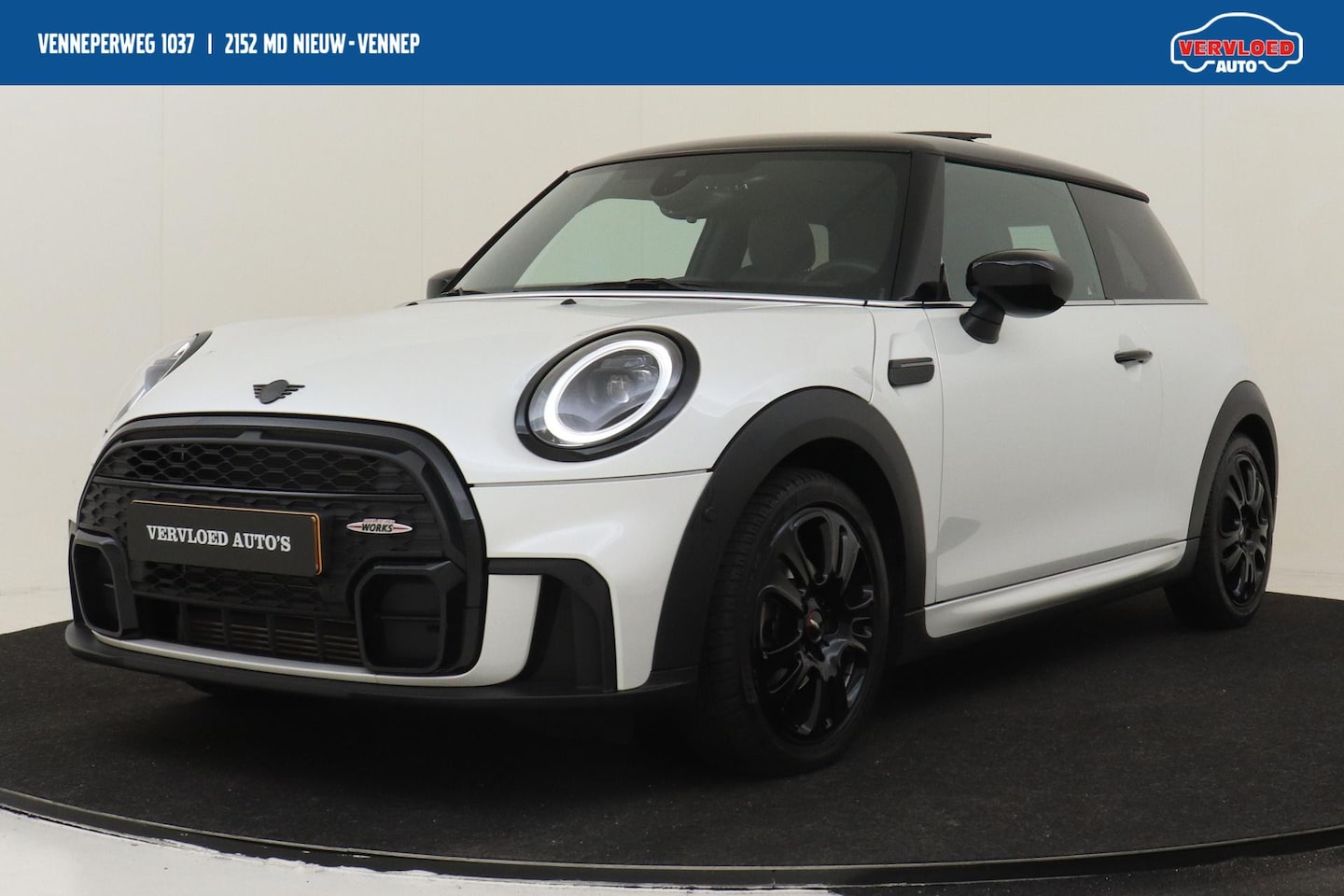 MINI John Cooper Works - Mini COOPER INCL. ZOMER/WINTERSET! -PANO.DAK|AERO|KEYLESS|STOEL/STUURVERW.|MULTIMEDIA|PRIV - AutoWereld.nl