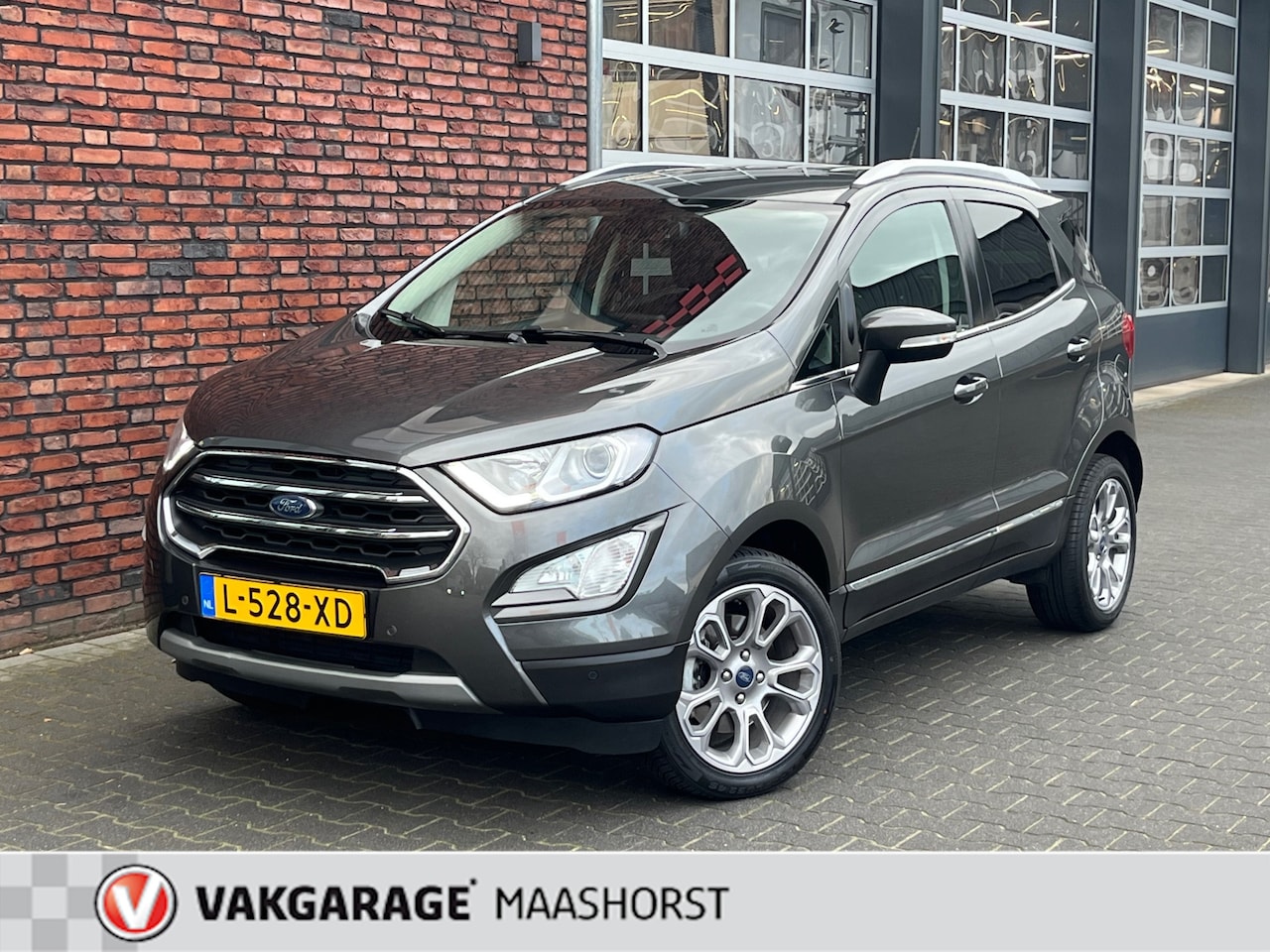 Ford EcoSport - 1.0 EcoBoost Titanium Automaat/PDC/LED/Clima/Airco/Navi/Cruise/AppConnect/Stoelverw. - AutoWereld.nl