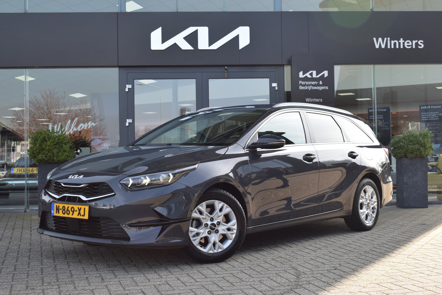 Kia Cee'd Sportswagon - Ceed 1.0 T-GDi DynamicPlusLine | Stuur + Stoelverwarming | Navigatie | Camera | Adaptieve - AutoWereld.nl