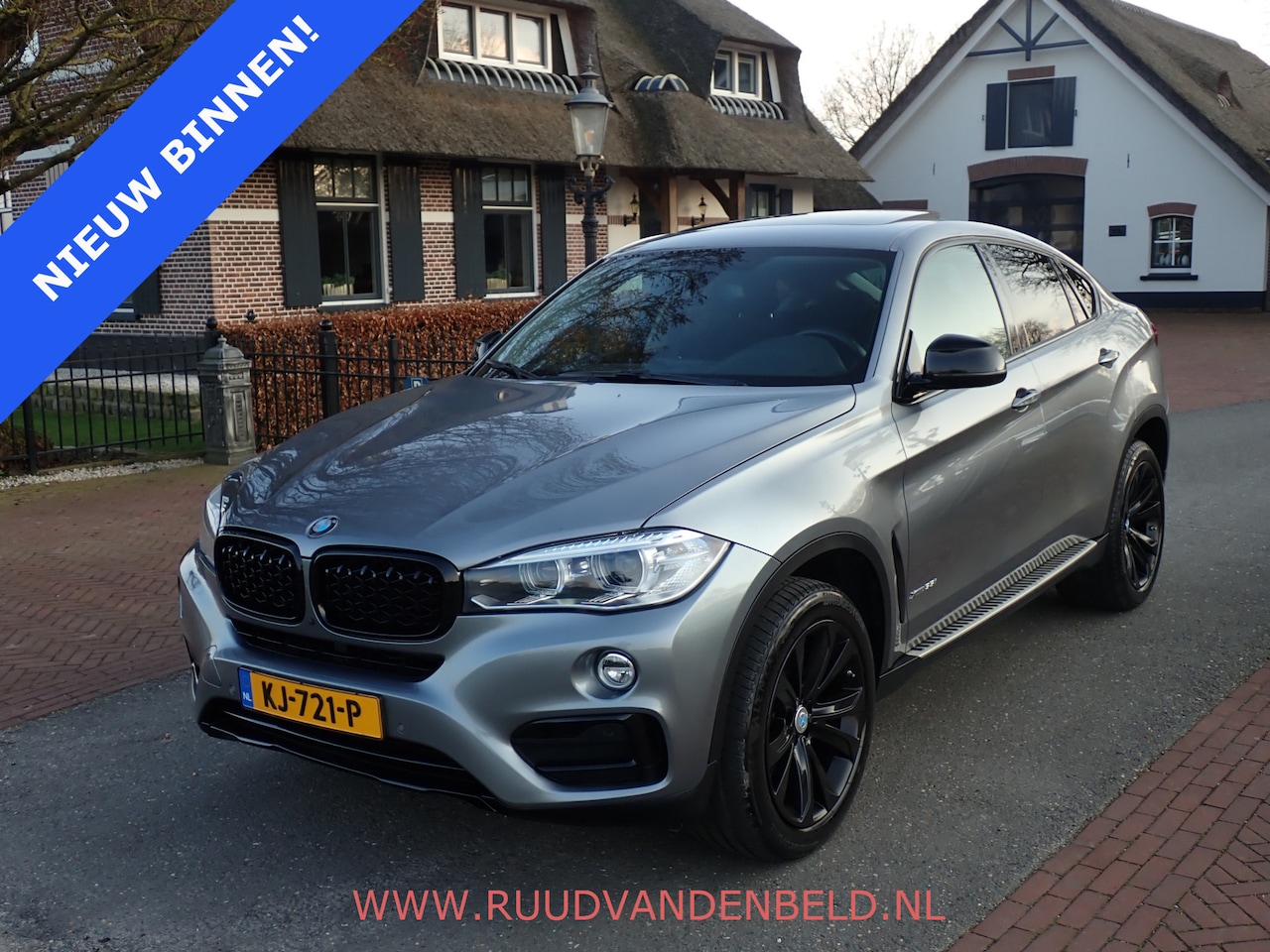 BMW X6 - xDrive35i / NAVI / SCHUIFDAK / CAMERA / CRUISE / BLUETOOTH - AutoWereld.nl