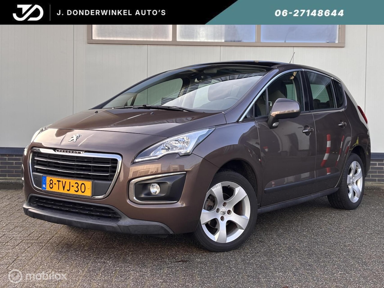 Peugeot 3008 - 1.6 VTi Style Pano Camera trekhaak clima cruise - AutoWereld.nl