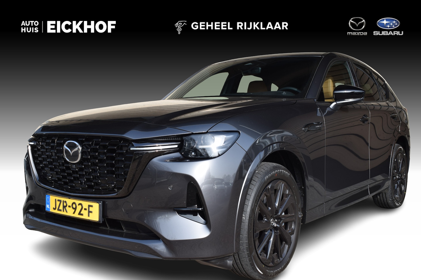 Mazda CX-60 - 2.5 e-SkyActiv PHEV Homura Business Edition - Tan-Nappa interieur - AutoWereld.nl