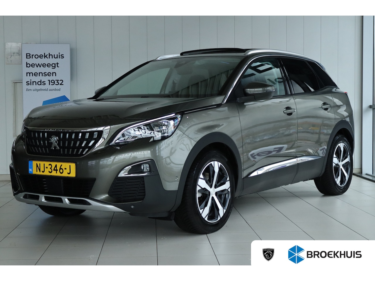 Peugeot 3008 - 1.2 Turbo AGC Première | Schuifdak | Cruise Control | Trekhaak | Grip-Control | Elektr. kl - AutoWereld.nl