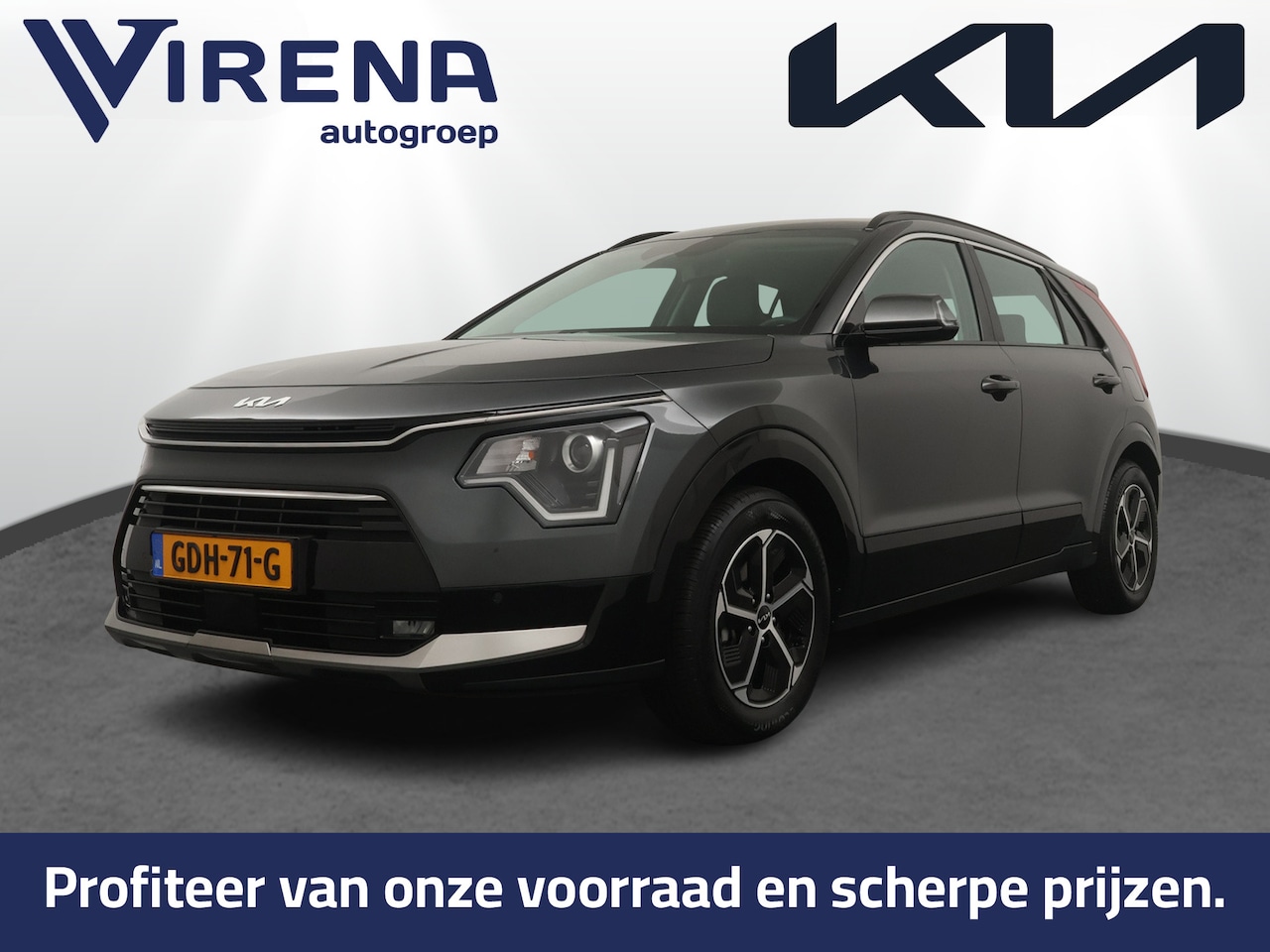 Kia Niro - 1.6 GDi Hybrid DynamicLine Automaat - Apple Carplay/Android Auto - Cruise Control - Naviga - AutoWereld.nl