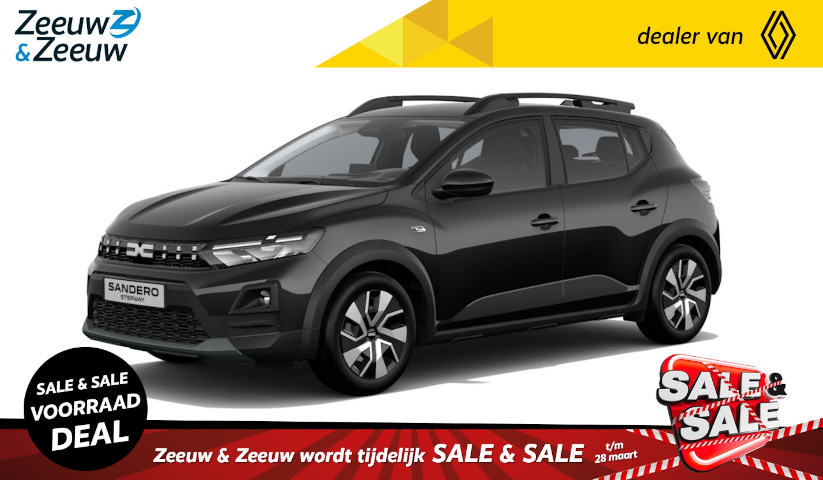 Dacia Sandero Stepway - (ANWB Private Lease Actie v.a. € 389,-) Eco-G 120 Expression | Wij maken graag een Private - AutoWereld.nl