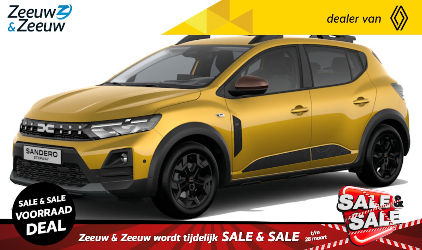 Dacia Sandero Stepway - (ANWB Private Lease Actie v.a. € 424,-) Eco-G 120 automaat extreme | AUTOMAAT | Wij maken - AutoWereld.nl