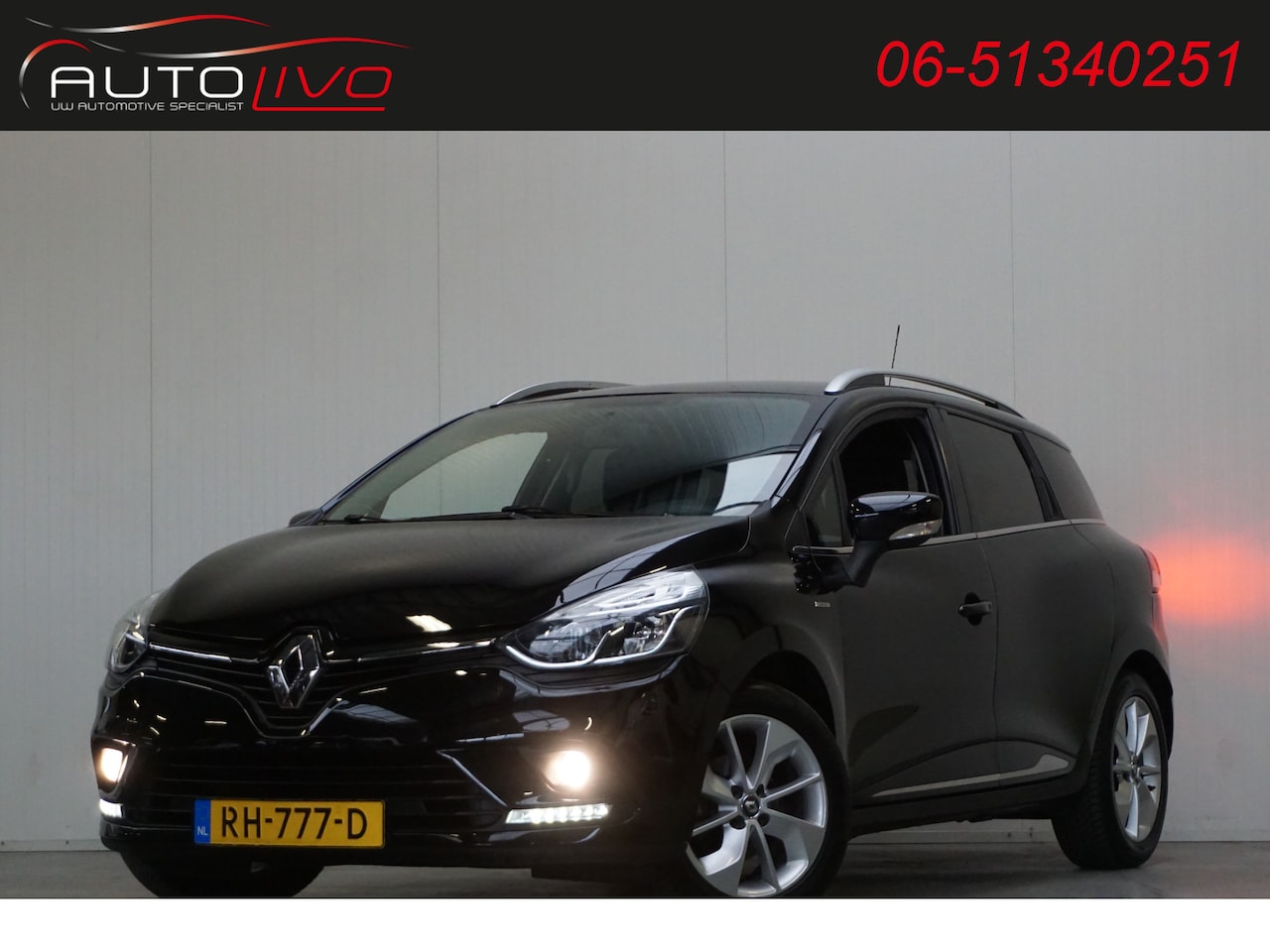 Renault Clio Estate - 0.9 TCe Limited NAVI BASS LED AIRCO CRUISE LMV PDC etc. - AutoWereld.nl