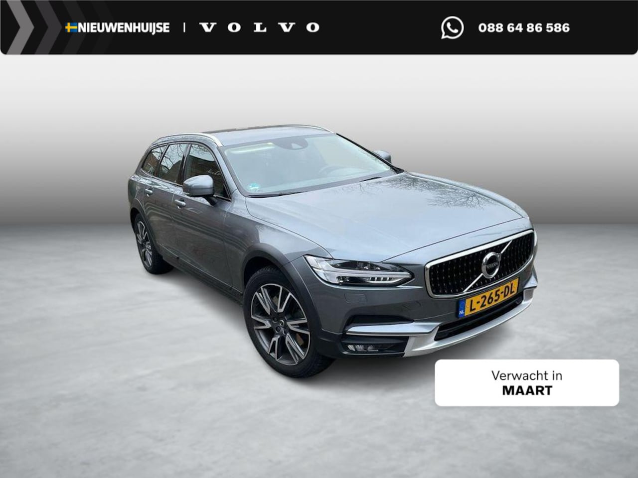Volvo V90 Cross Country - 2.0 T5 AWD | Trekhaak | Stoel- en stuurverwarming | Standkachel | Adaptive cruise control - AutoWereld.nl