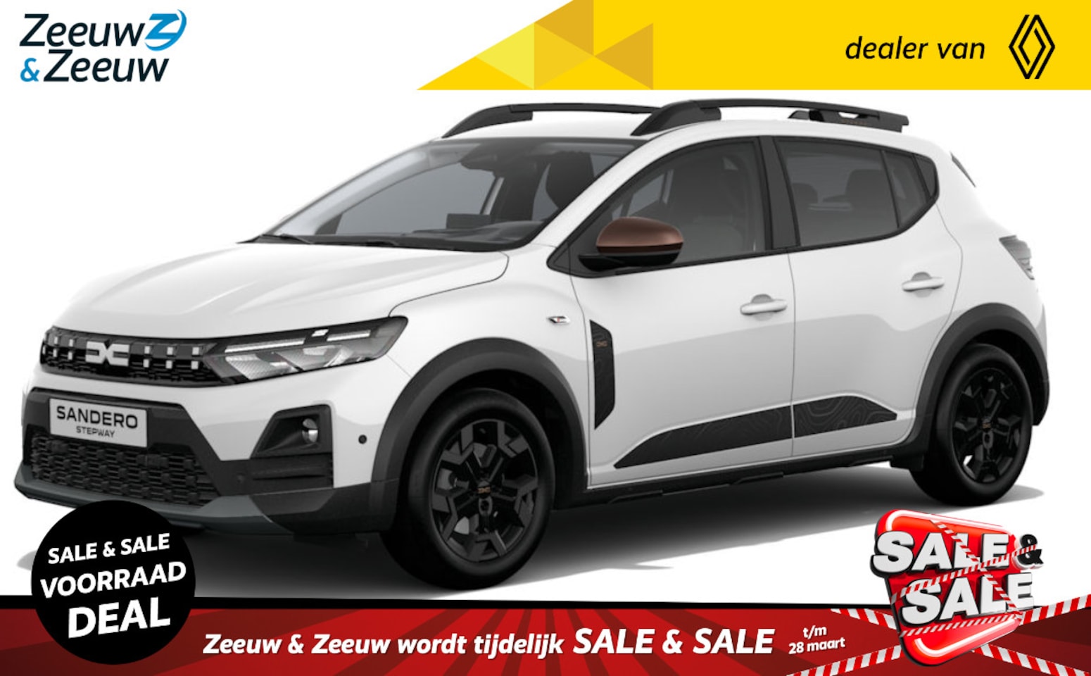 Dacia Sandero Stepway - (ANWB Private Lease Actie v.a. € 404,-) Eco-G 120 extreme | Wij maken graag een Private Le - AutoWereld.nl