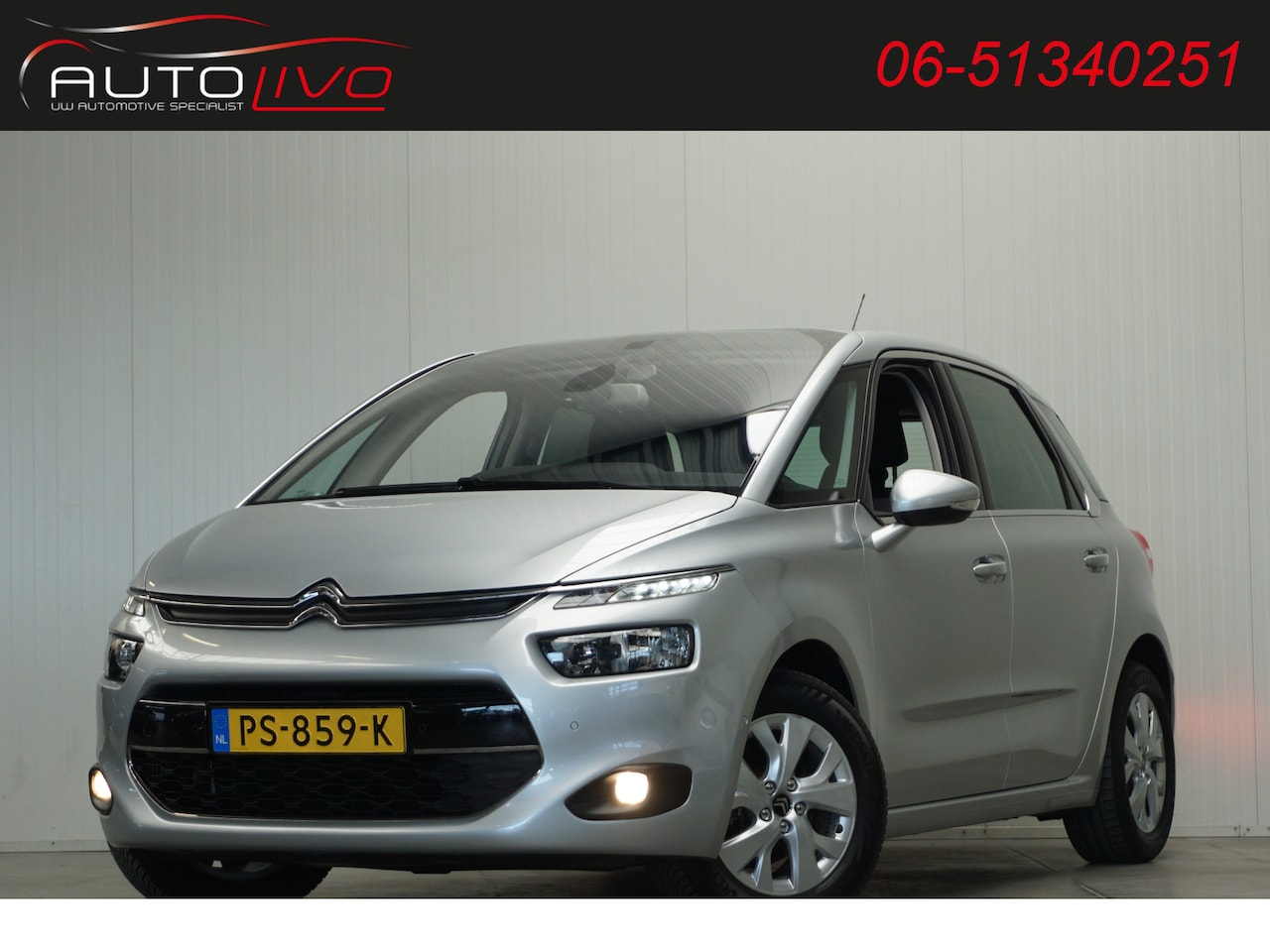 Citroën C4 Picasso - 1.2 PureTech Selection NAVI CLIMA LANE DODE PARK TREKHAAK etc. - AutoWereld.nl