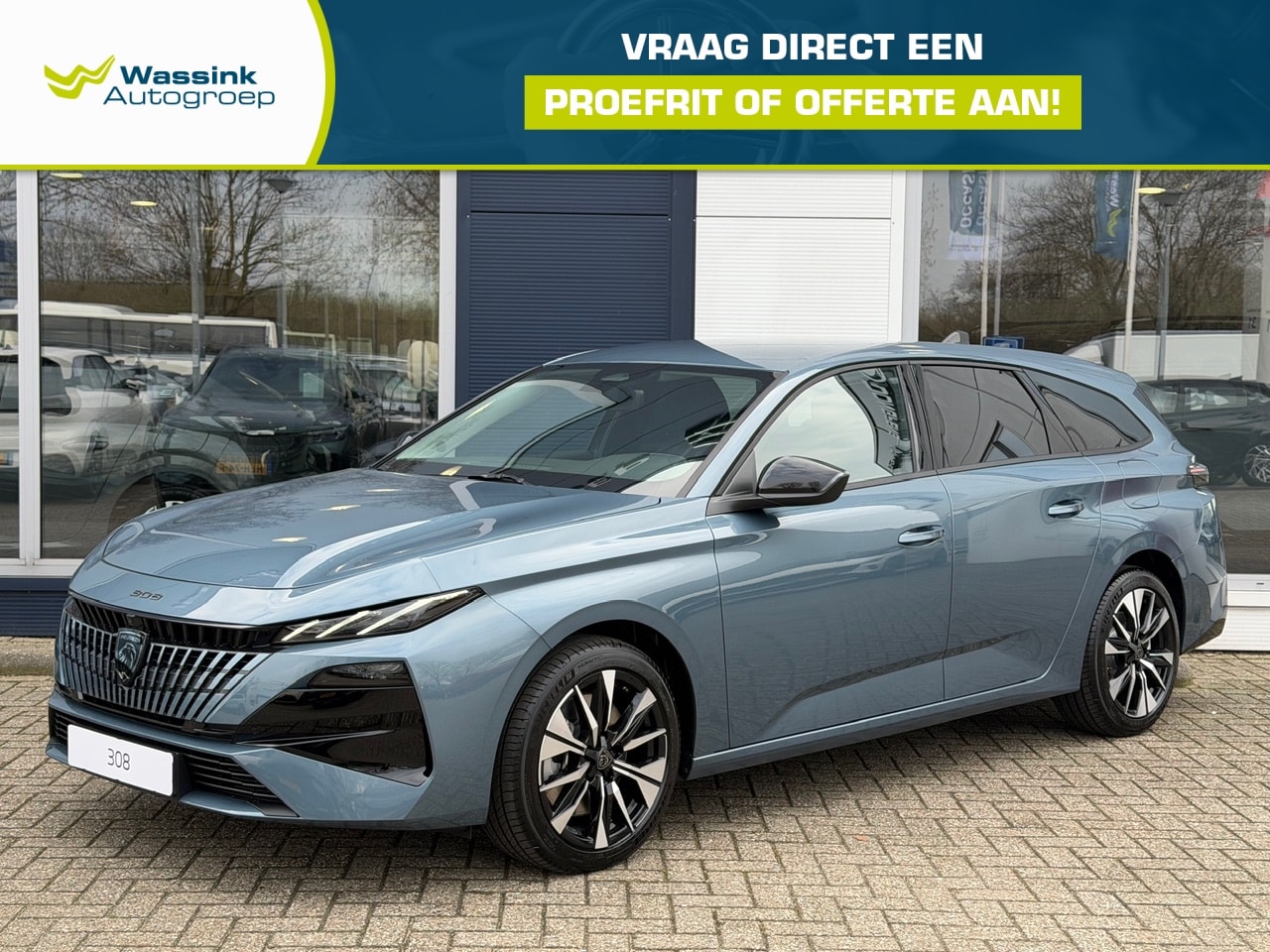 Peugeot 308 SW - Plug-in Hybrid 195pk e-DCS7 Business | Navigatie | Camera | Parkeersensoren | Climate Cont - AutoWereld.nl