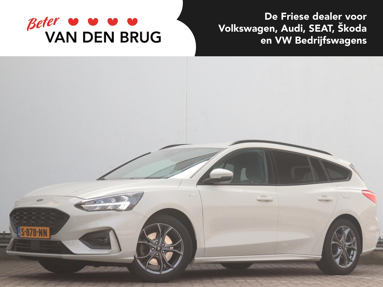 Ford Focus Wagon - 1.0 EcoBoost Hybrid ST Line X Business | Head-up | Stoel & stuurverwarming | Verwarmbare v - AutoWereld.nl