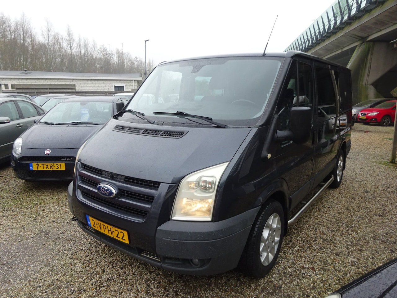 Ford Transit - 260S 2.2 TDCI DC Limited Edition 260S 2.2 TDCI DC Limited Edition, Airco, Navigatie, Dub. cabine - AutoWereld.nl