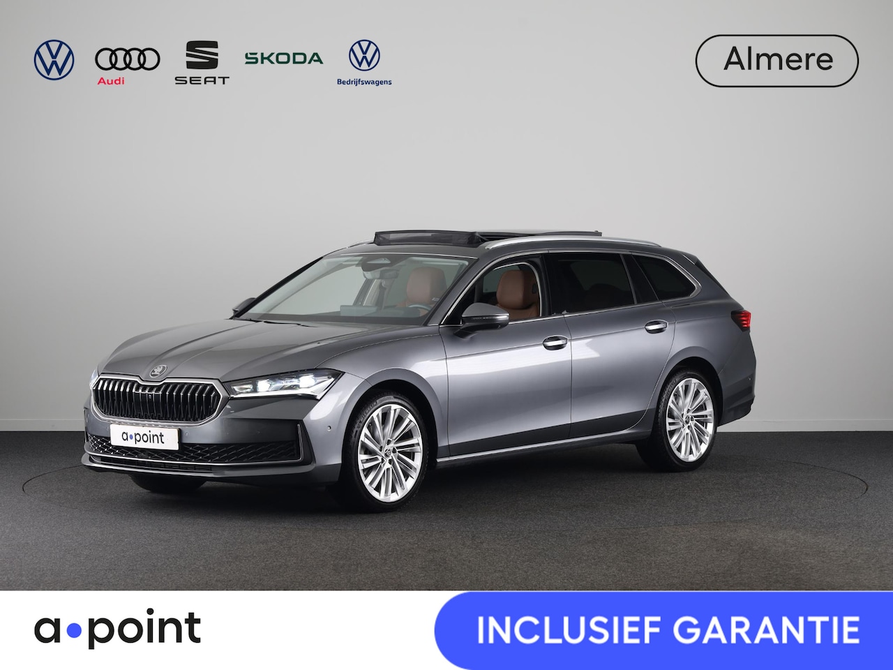 Skoda Superb Combi - 1.5 TSI MHEV Business Edition 150 pk DSG | Verlengde garantie | Navigatie | Panoramadak | - AutoWereld.nl