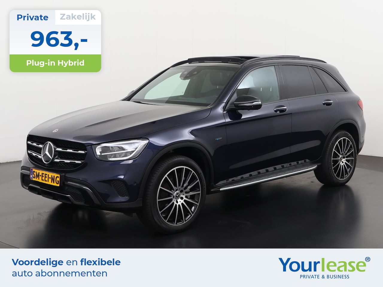 Mercedes-Benz GLC-klasse - 300e 4MATIC Plug-in Exclusive Night Pakket | All-in 963,- Private Lease | Direct uit voorr - AutoWereld.nl