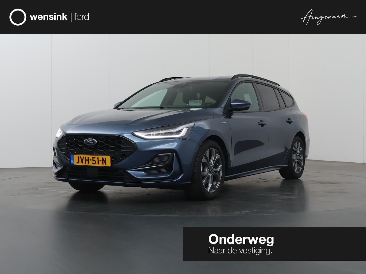 Ford Focus Wagon - 1.0 EcoBoost Hybrid ST Line X | Trekhaak | Winterpakket | Cruise Control Adaptief | Head-U - AutoWereld.nl