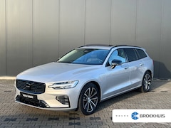 Volvo V60 - T6 Plug-in hybrid AWD Ultra Dark | Panoramadak | Head-up Display | Harman Kardon | Leder |