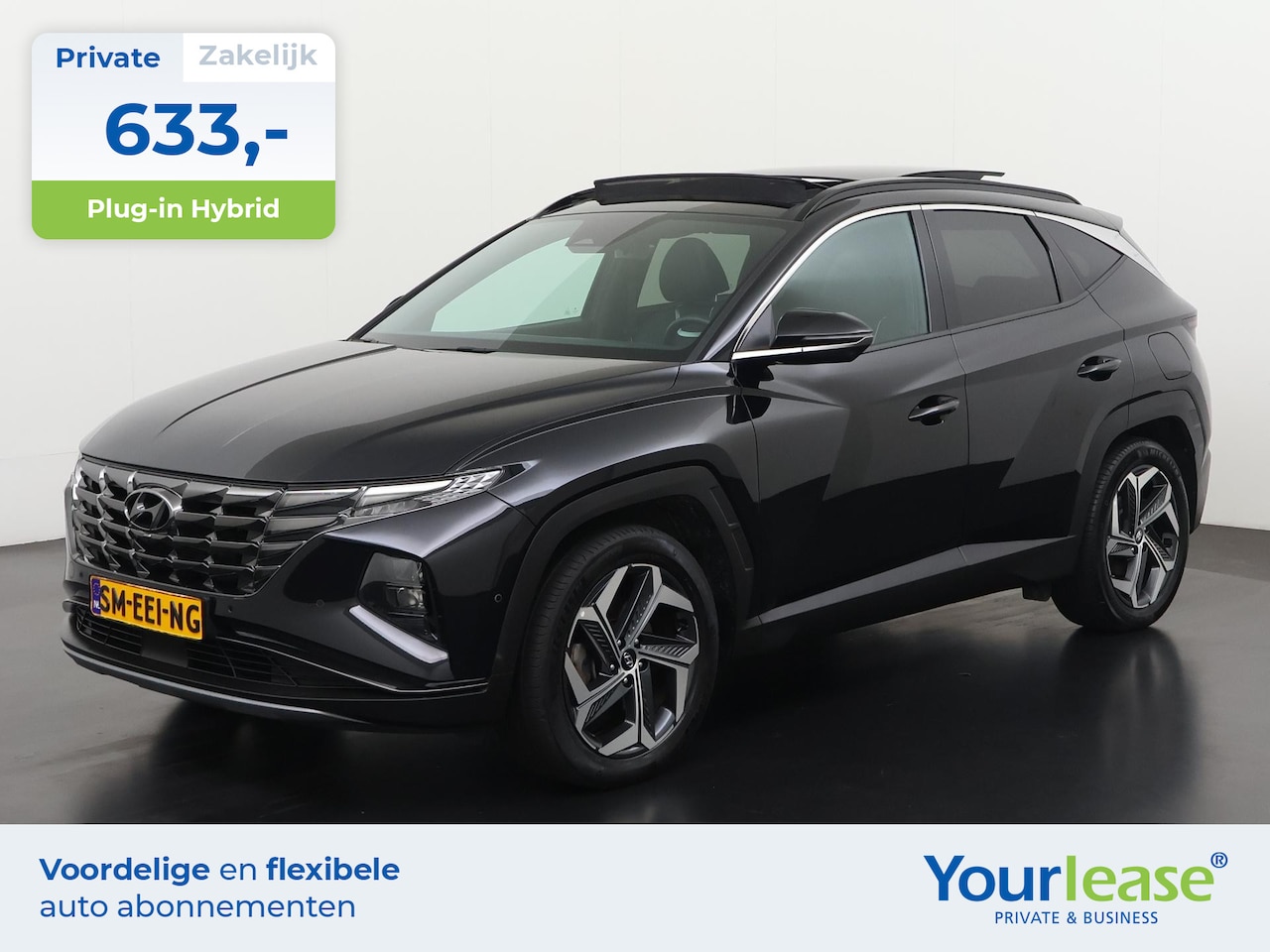 Hyundai Tucson - 1.6 T-GDI PHEV Premium Sky 4WD | All-in 633,- Private Lease | Direct uit voorraad - AutoWereld.nl