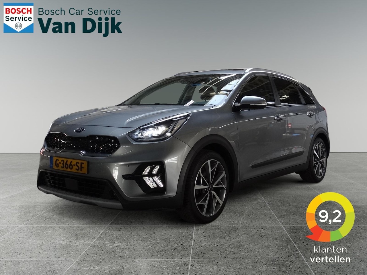 Kia Niro - 1.6 GDi Hybrid ExecutiveLine Leder/schuifdak/trekh - AutoWereld.nl