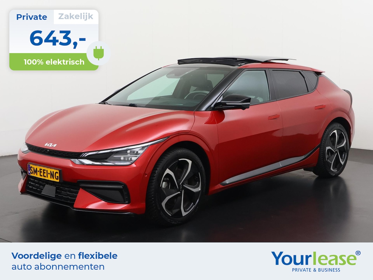 Kia EV6 - GT-Line 77.4 kWh | All-in 643,- Private Lease | Direct uit voorraad - AutoWereld.nl