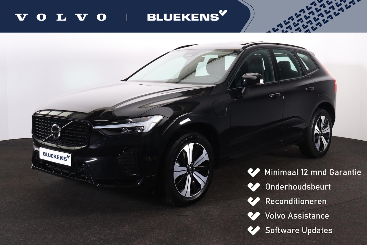 Volvo XC60 - T6 Recharge AWD Plus Dark - Panorama/schuifdak - IntelliSafe Assist & Surround - 360º Came - AutoWereld.nl